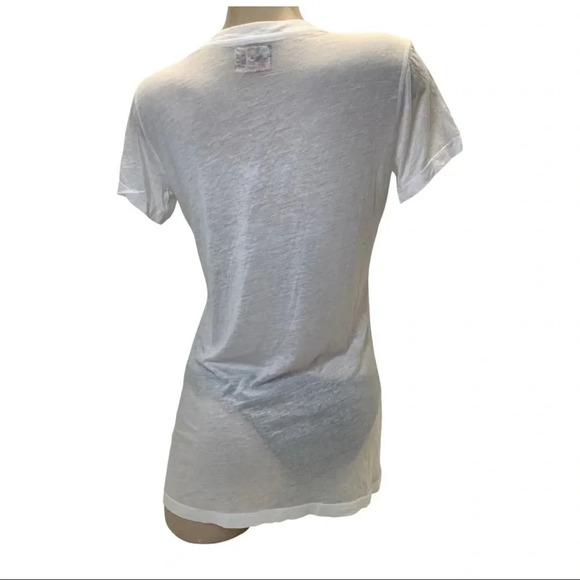 Freak Zoo V-Neck Colorful Tiger Print Fitted Tee Size Large - Picture 3 of 3